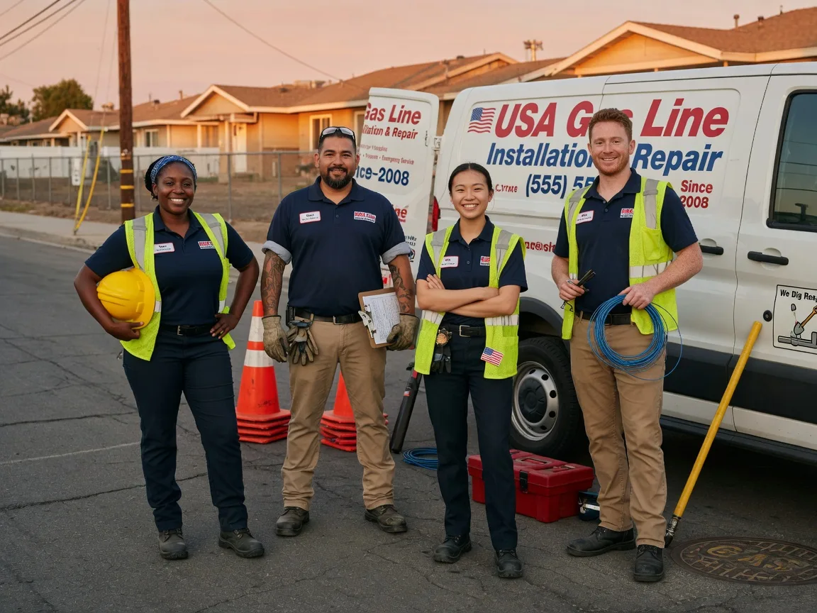 Gas Line Installation company in Huron, SD